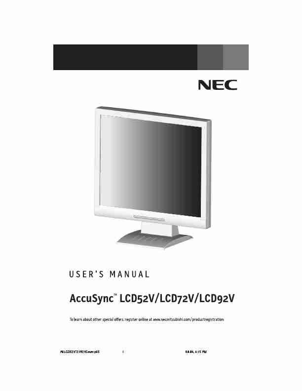 NEC ACCUSYNC LCD52V-page_pdf